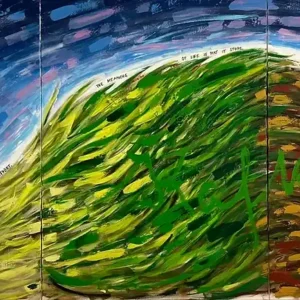 A painting by Urs Jaermann