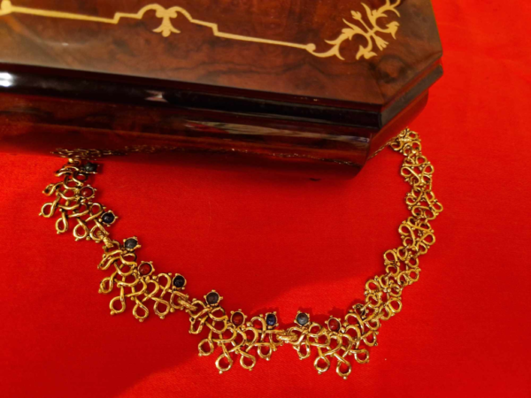 golden necklace 4