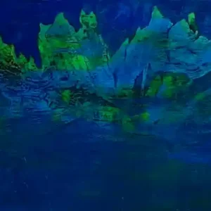 A double-sided artwork by Karola July