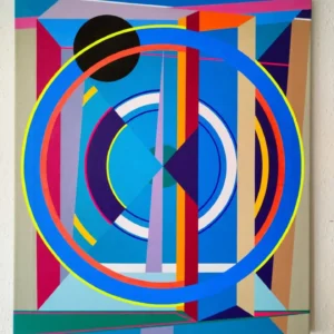 A painting by Orosz Gellért Balázs